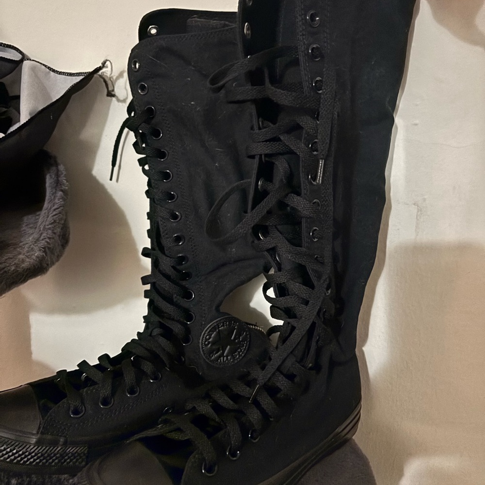 Converse Black High-Top Women's Shoes